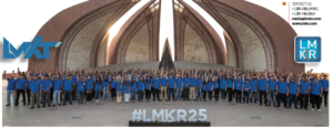 LMKR team celebrates its 25th Anniversary in Shakarparian, Islamabad, on June 2019.