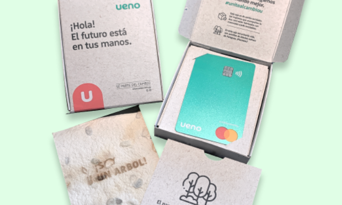 Sustainable packaging with ueno dual cards