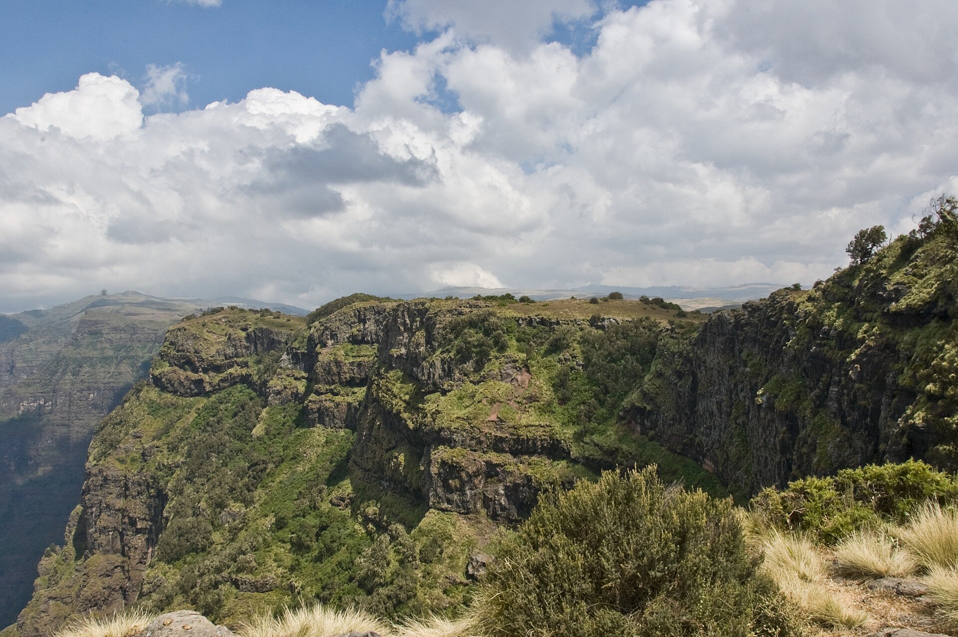 Simien Mountains landscape, Ethiopia